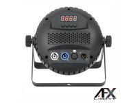 Afx Light   Projector Par c/ 7 LEDS 10W RGBW Strobe DMX CLUB-KALEDO